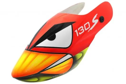 Lionheli Fiberglass Haube Angry Birds Design für Blade 130S