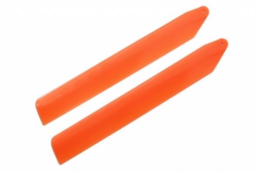 Rakonheli Hauptrotorblätter in orange 133mm für Blade 130S und InFusion 120