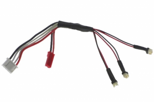 3er Ladekabel SERIELL für MCX/MSR 1S LIPO Akkus
