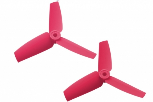 Rakonheli 3 Blatt Heckpropeller 65mm in pink für Blade 130 S, 150 S 2 Stück