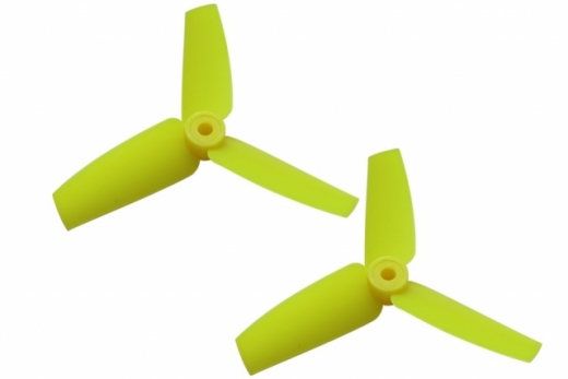 Rakonheli 3 Blatt Heckpropeller 65mm in gelb für Blade 130 S, 150 S 2 Stück