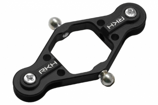 Rakonheli Hauptblatthalter schwarz CNC Aluminium für Blade mSRX und mSRS