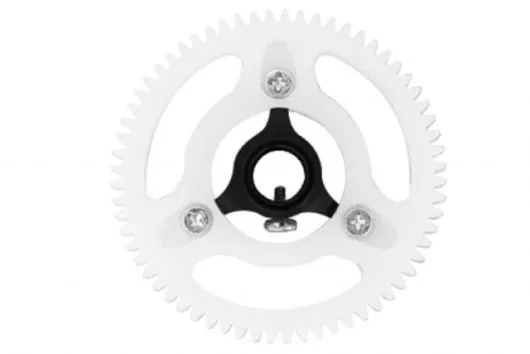 Rakonheli Delrin Hauptzahnrad mit Aluminium Nabe in schwarz für Blade mCPXBL, mSRX, mSRS
