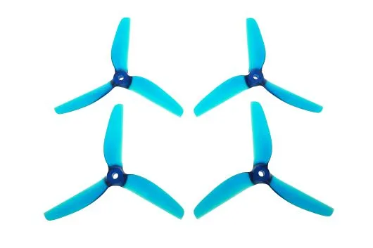 BeeRotor FPV Racer Propeller Satz in blau transparent je 2xCW und 2xCCW