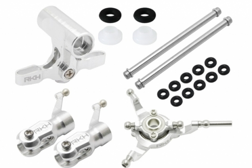 Rakonheli Rotorkopf Set in silber für Blade 130S, 150S und 180CFX