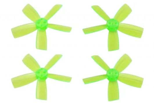 Rakonheli Propellerset 5 Blatt 2035 in transparentem grün 4 Stück für Blade Torrent 110 FPV