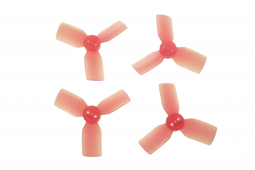 HQ Durable Prop Propeller 1,9X3X3 1930-3 aus Poly Carbonate in pink transparent je 2CW+2CCW