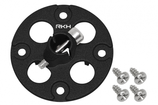 Rakonheli Aluminium Nabe für Hauptzahnrad 92 Zähne in schwarz für Blade 130S