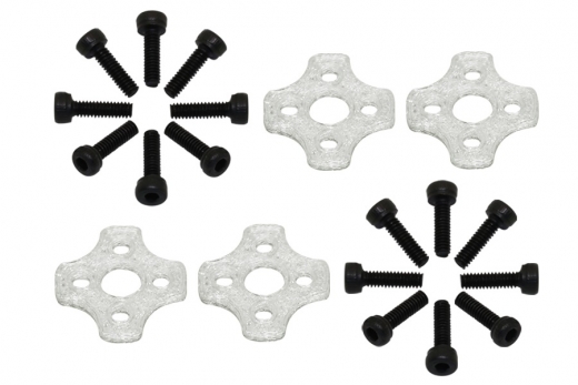 Rakonheli Motor Vibrationsdämpfer in weiß für Blade Torrent 110 FPV 4Stück