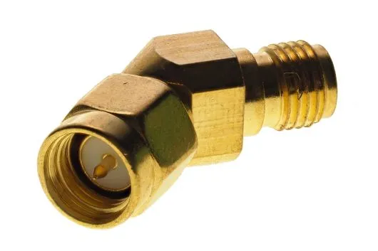 FPV Antennenwinkel 45° SMA (mit Pin) auf SMA (mit Pin)