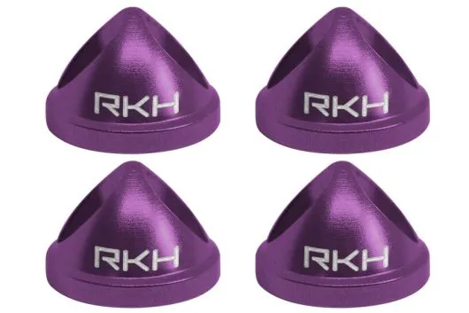 Rakonheli Propeller Adapter aus Aluminium 4Stück in violett für Blade Torrent 110 FPV