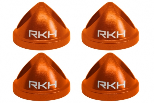 Rakonheli Propeller Adapter aus Aluminium 4 Stück in orange für Blade Torrent 110 FPV