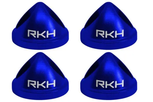Rakonheli Propeller Adapter aus Aluminium 4Stück in blau für Blade Torrent 110 FPV