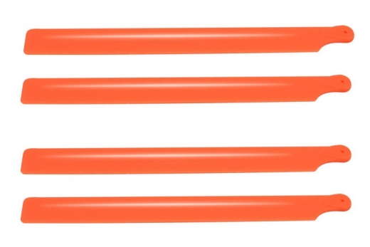 OXY Ersatzteil Hauptrotorblätter 190mm aus Nylon in orange 2 Paar für OXY2