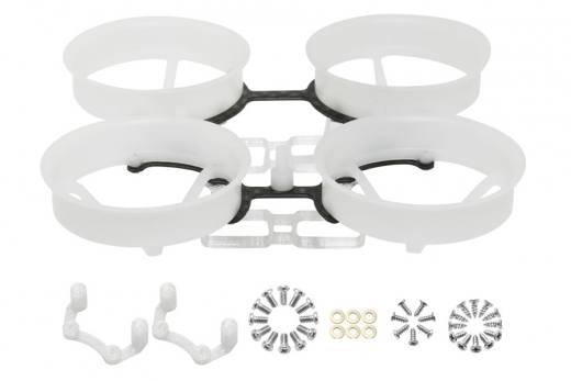 Rakonheli Brushless Whoop Rahmen für 2S Betrieb aus Delrin und Carbon 66mm