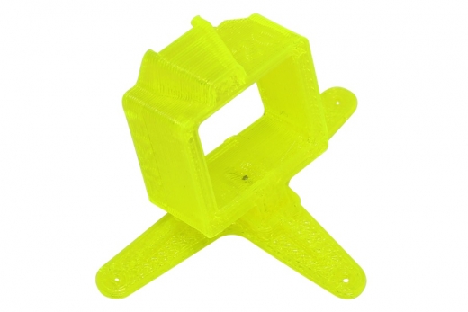 Rakonheli Kamerahalterung mit 20° Neigungswinkel für die FXT FX805 Kamera in gelb für Blade Inductrix FPV PRO und Rakonheli