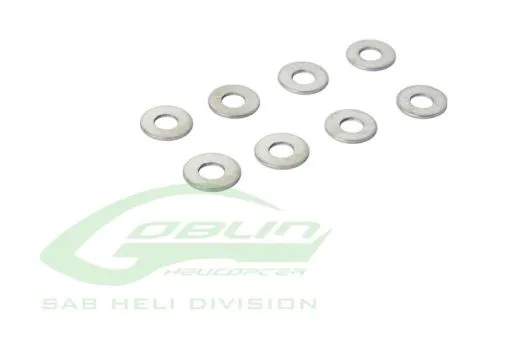 SAB Goblin Unterlegscheibe Ø2,1xØ3,6x0,2mm 8Stück für Fireball, Mini Comet