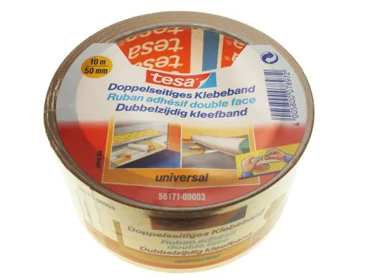 Tesa Doppelseitiges Klebeband 5cm Breit 10 Meter lang