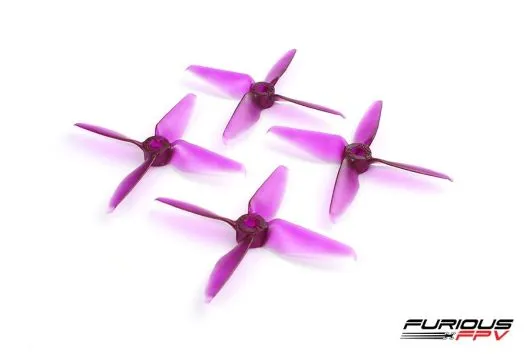 Furious FPV Rage Propeller 3054-4 in violett 4Stück je 2xCW und 2xCCW