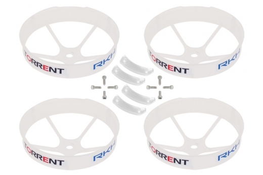 Rakonheli Propellerschützer in transparent 59mm 4 Stück für den Blade Torrent 110 FPV