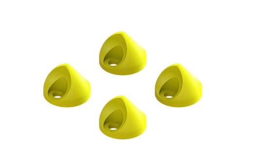 Lynx Propeller Adapter 4Stück in gelb für Blade Torrent 110 FPV