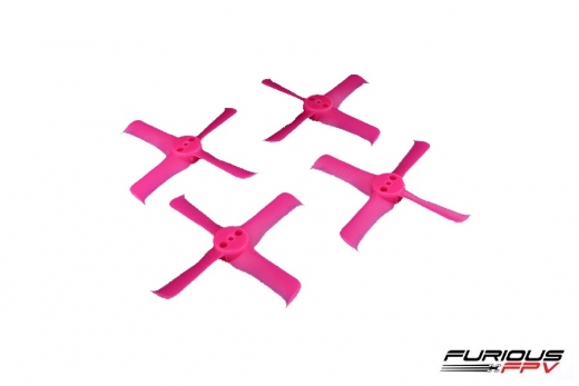 Furious FPV FleekProp Propeller 1936-4 in pink 4 Stück je 2x cw und ccw