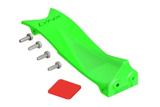 Lynx MAKO 2 BL FPV Racer Abdeckung Type B (geschlossen) in grün