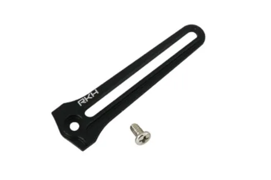 Rakonheli Taumelscheibenführung aus Aluminium in schwarz für Blade 150S, 180CFX und 180CFX Trio