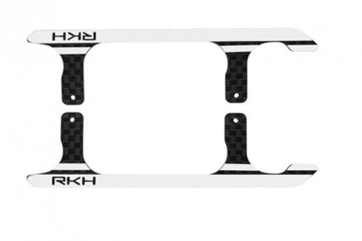Rakonheli Landegestell Ersatzkufen in silber für Blade 150S, 180CFX und 180CFX Trio