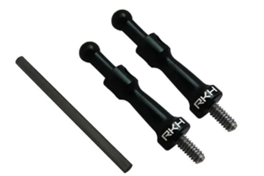 Rakonheli Kabinehaubenhalter aus Aluminium in schwarz für Blade 150S, 180CFX und 180CFX Trio