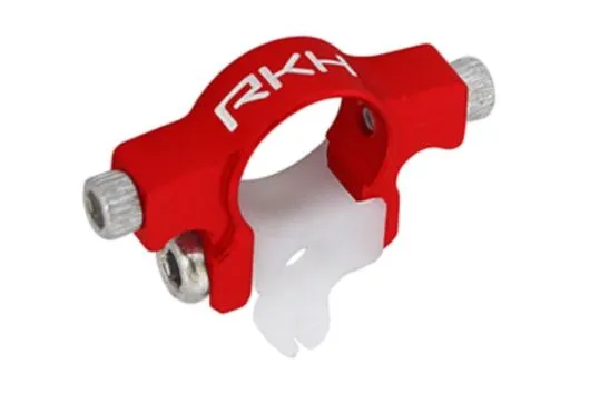 Rakonheli Heckstrebenhalter aus Aluminium in rot für Blade 180CFX und 180CFX Trio