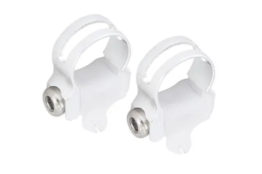 Rakonheli Heckrotorgestängeanlenkungsführung aus Aluminium in silber für Blade 180CFX und 180CFX Trio