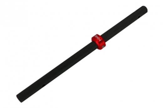 Rakonheli Hauptrotorwelle Carbon und Aluminium Stellring in rot für Blade 150S, 180CFX und 180CFX Trio
