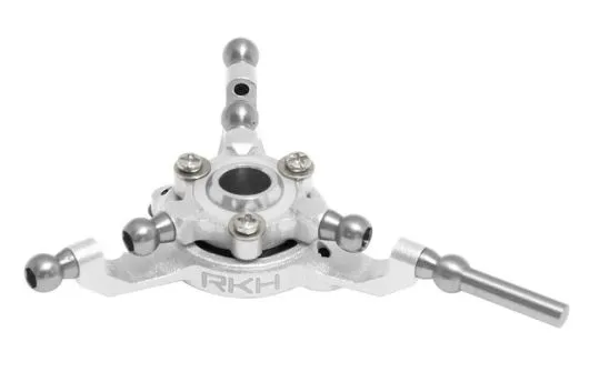 Rakonheli Taumelscheibe aus Aluminium in silber für Blade 180CFX Trio