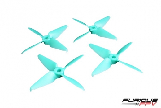 Furious FPV Race Edition Propeller 3054-4 in türkis 4Stück je 2xCW und 2xCCW