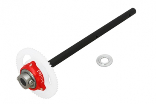Rakonheli Freilauf SET in rot inkl Welle aus carbon für Blade mCPXBL und mCPS