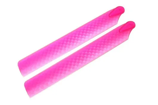 Rakonheli Hauptrotorblätter in transparentem pink 108mm für Blade mCPX, mCPX V2 und mCPS