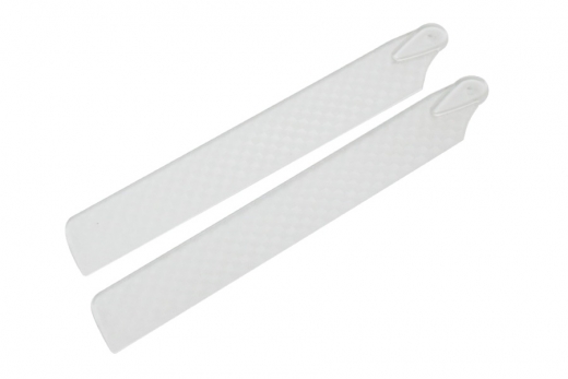 Rakonheli Hauptrotorblätter in transparentem weiß 108mm für Blade mCPX, mCPX V2 und mCPS