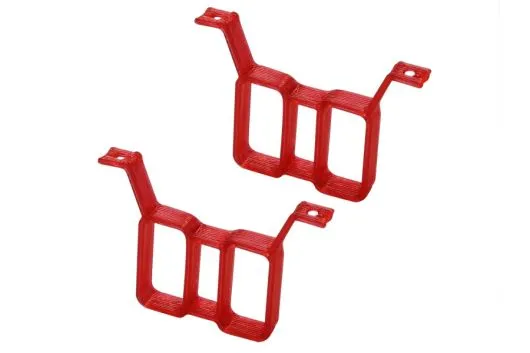 Rakonheli Akku Halterung hochkant für 2 Akkus in blau für Rakonheli Brushless Whoop FPV Rahmen