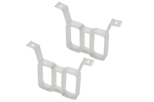 Rakonheli Akku Halterung hochkant für 2 Akkus in weiß für Rakonheli Brushless Whoop FPV Rahmen