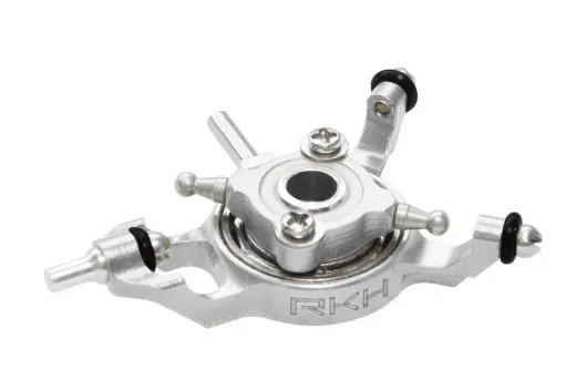 Rakonheli Taumelscheibe in silber CNC ALunminium für Blade mCPS