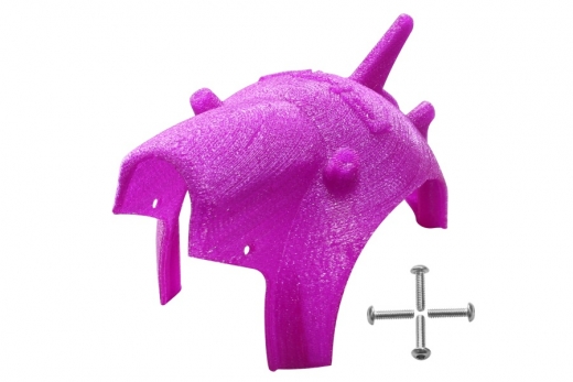 Rakonheli Haube für Tuning Rahmen aus carbon in violet für Blade Torrent 110 FPV