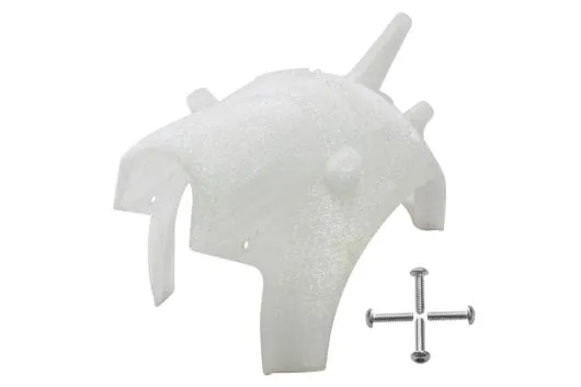 Rakonheli Haube für Tuning Rahmen aus carbon in weiß für Blade Torrent 110 FPV