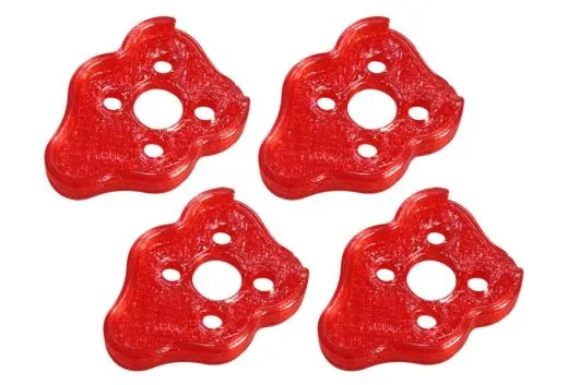 Rakonheli Motordämpfer für Tuning Rahmen aus carbon in rot für Blade Torrent 110 FPV