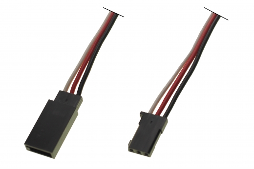 Servoverlängerung mit Futaba System 15cm