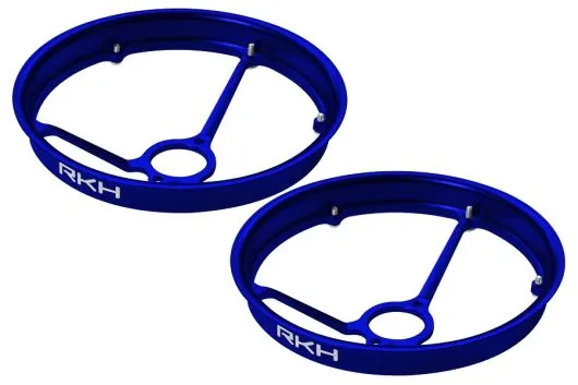 Rakonheli Propellerschützer aus Aluminium in blau 40mm - 8mm Motoren für Rakonheli Tuning Rahmen für Blade Inductrix FPV+