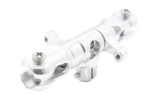 Rakonheli Hauptrotorkopf inkl Blatthalter in silber für T-REX 150