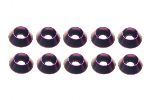 Inbus finishing caps für M3 Inbusschrauben in violet 10 Stück