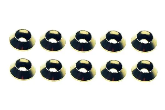 Inbus finishing caps für M3 Inbusschrauben in silber 10Stück