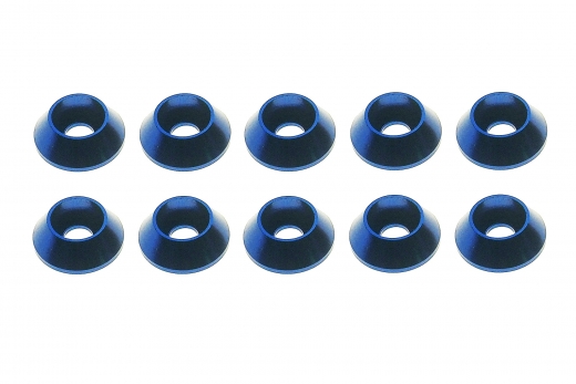 Inbus finishing caps für M3 Inbusschrauben in blau 10 Stück